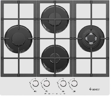 Встраиваемая поверхность "Gefest" ПВГ 2231-01Р12