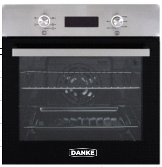 Встраиваемая духовка "Danke" EOV926.2 IX/60