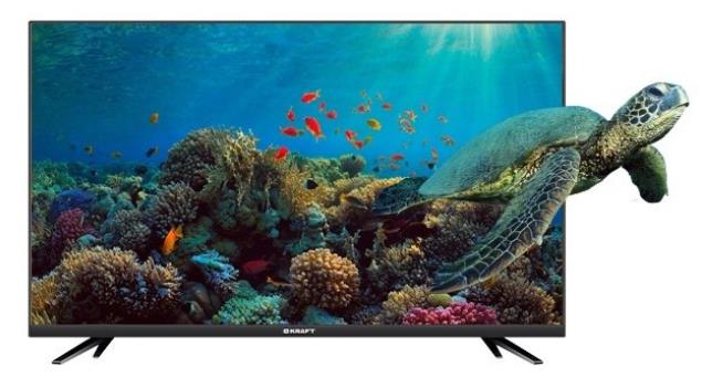 Телевизор "Kraft" KTV-P65UHD03T2CIWLF