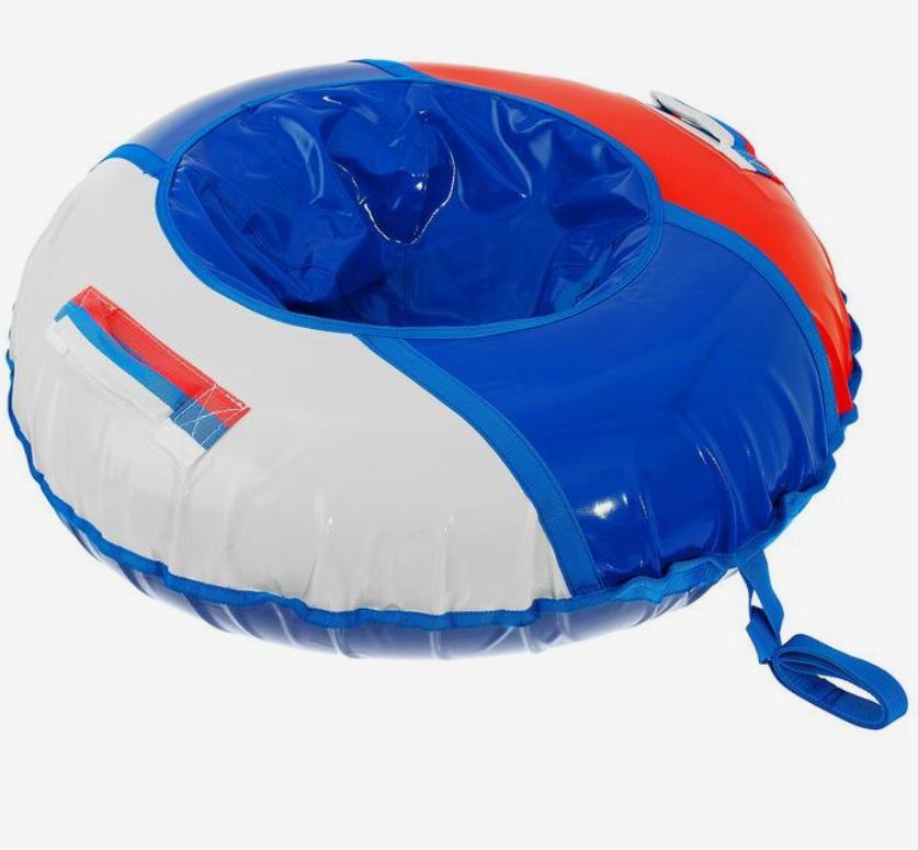 Тюбинг "Snowstorm" BZ-100 FULL RED, 100 см, красный с черным W112928