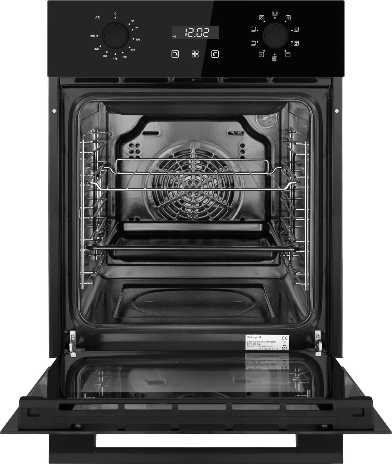 Встраиваемая духовка "Weissgauff" EOY459PDB