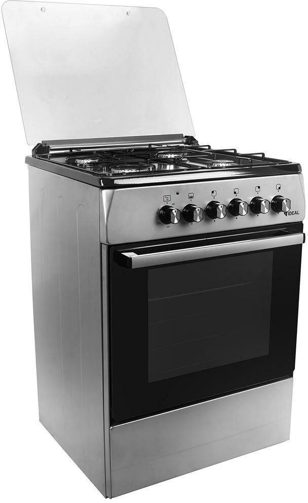 Комбинированная плита "Ideal" L250 чуг.серый