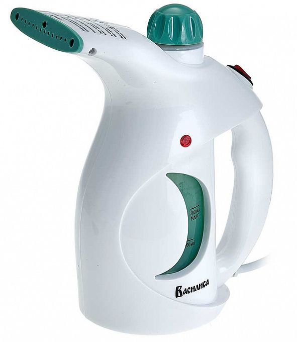 Отпариватель "Василиса" ВА-2809 белый с зеленым