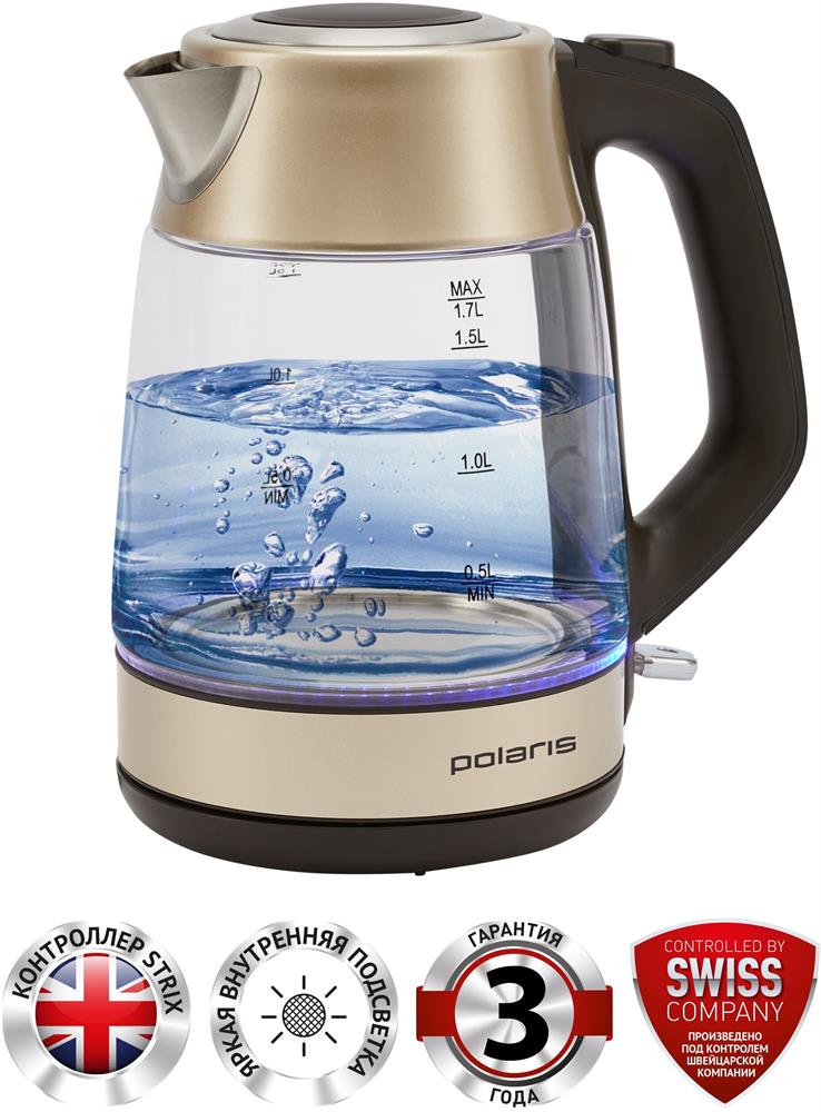 Чайник "Polaris" PWK1760СGL шампань
