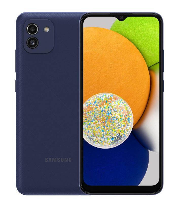 Смартфон "Samsung"  GALAXY A03 синий 3/32гб