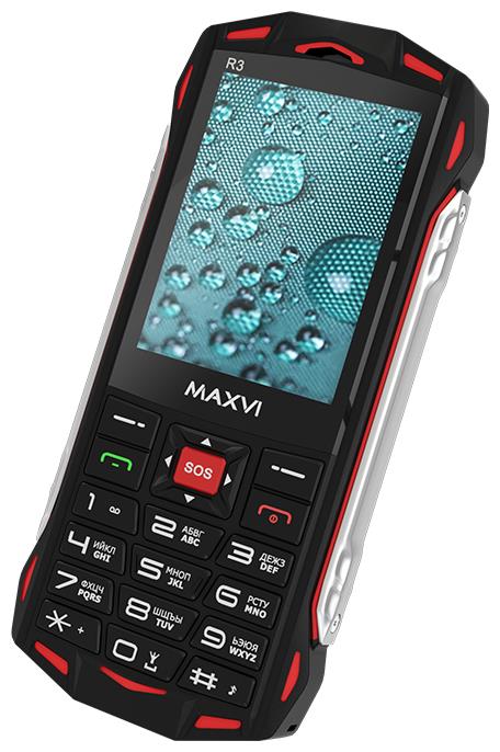 Телефон мобильный "Maxvi" R3 red