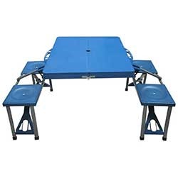 Стол складной "Экос" TD-12 со скамейками (993085)