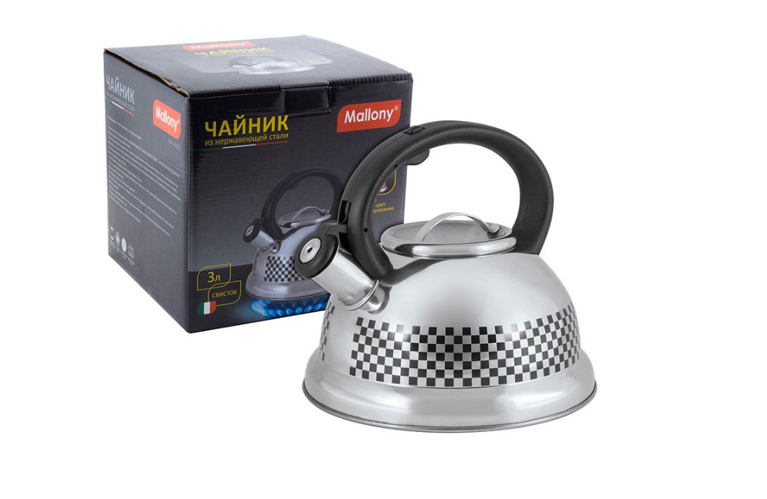 Чайник "Mallony" MAL-0417С с рисунком, меняющим цвет