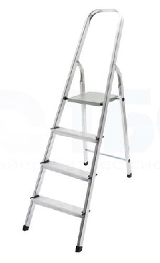 Стремянка "Ufuk" 4 ст. алюминиевая
