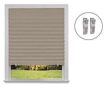 Самоклеящиеся шторы-плиссе  "Рыжий кот" Skandi, размер 90х180см, цвет серый 106245