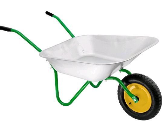 Тачка садовая "RUSSIA" 689845 грузоподъемность 90 кг, объем 65 л