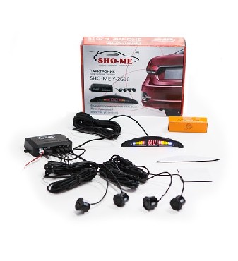 Датчик парковки "Sho-Me" Y-2616 N04 White