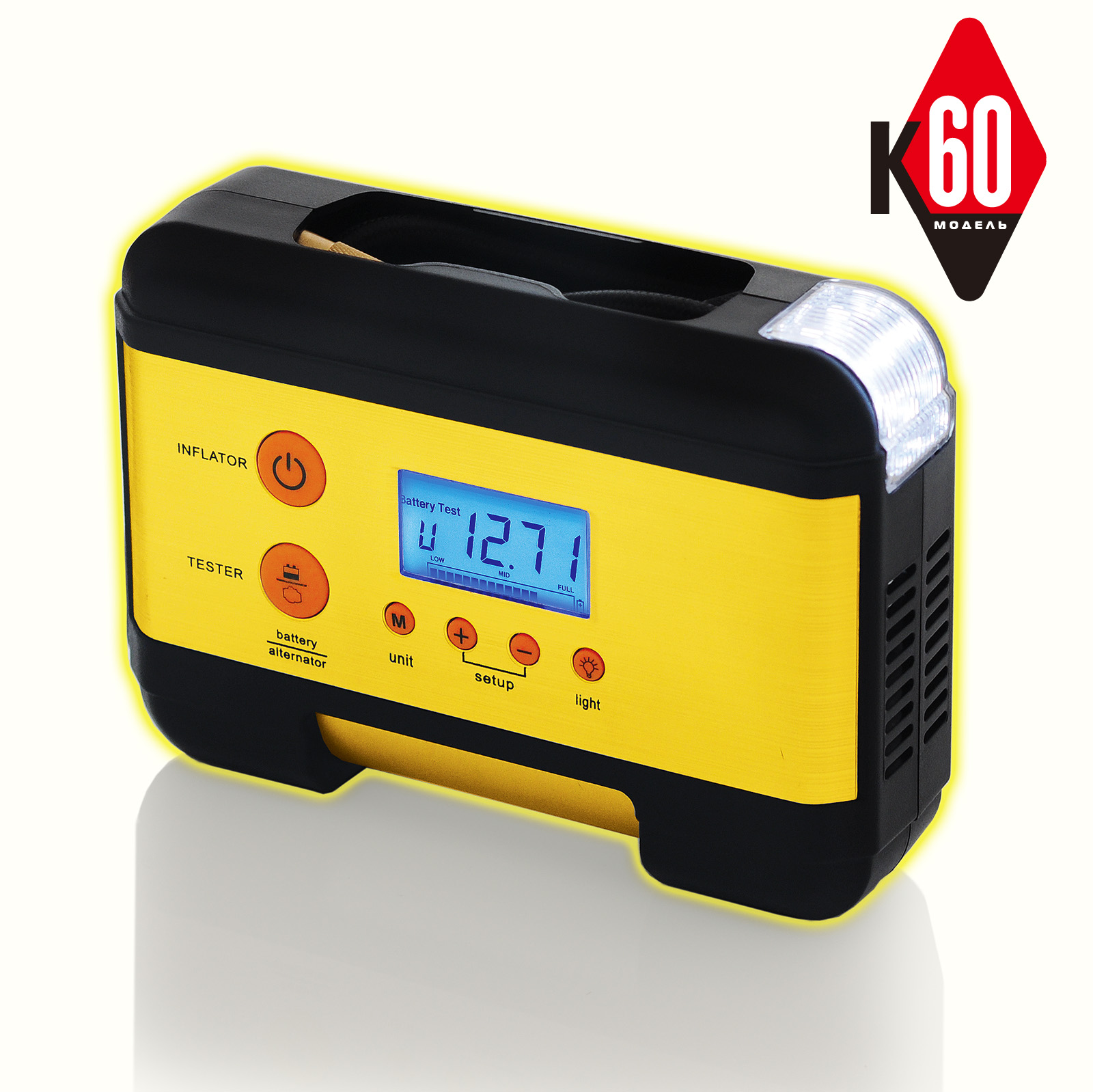 Компрессор "Качок" К60 12V, 35 л/мин.