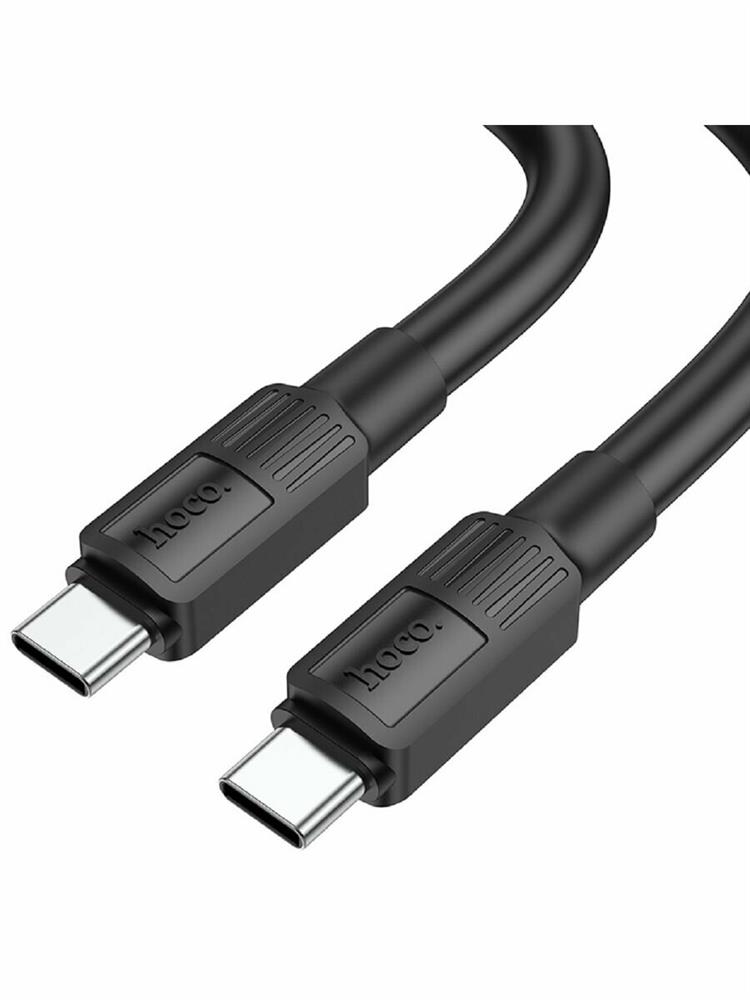 Кабель "Hoco" (6931474771025) X84 Type-C (m) - Type-C (m) 1.0m - черный