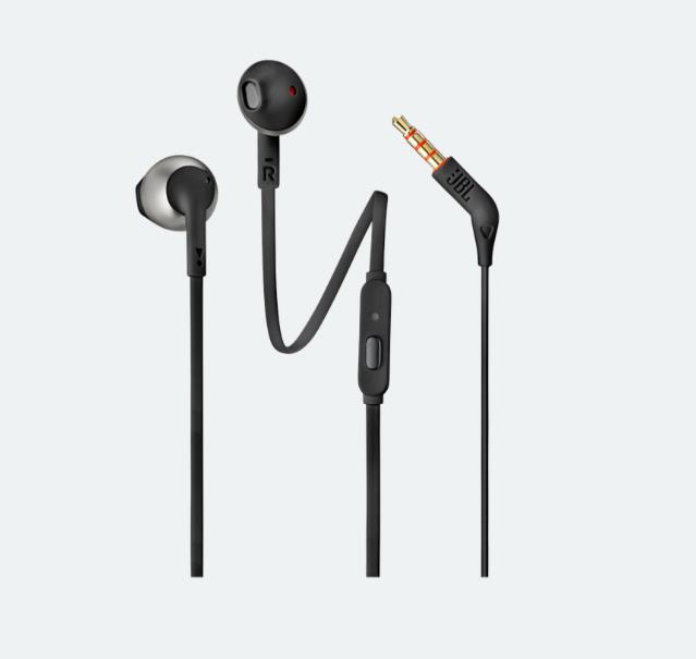 Наушники "JBL" TUNE 205 BLACK (JBLT205BLK) [ПИ]