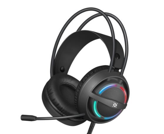 Наушники "Defender"  (64595) Dexter RGB, провод 2.2 м