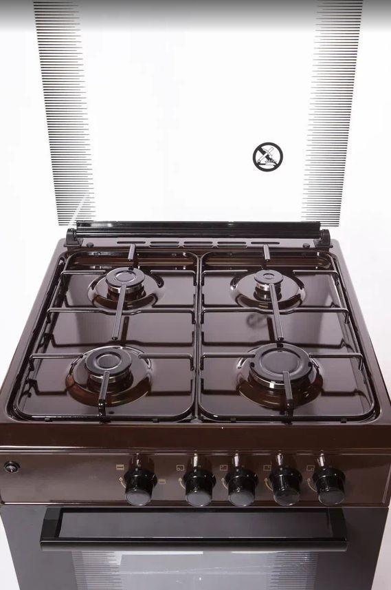 Газовая плита "Vesta" Bergamo VGG10-G Коричневый ГКдух Ex