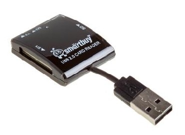 Картридер "Smartbuy" SBR-713-K черный