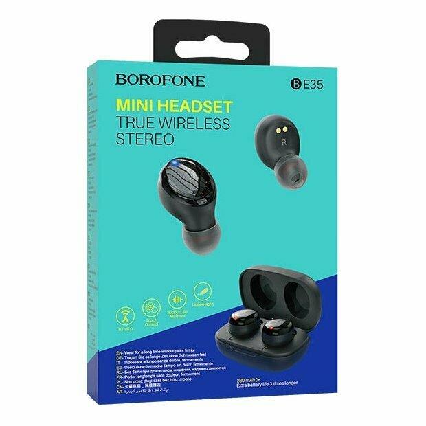 Наушники "Borofone" (6931474723215) BE35 Agreeable черный