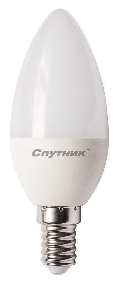 Лампа "Спутник" LED C37 10W/6000K/E14