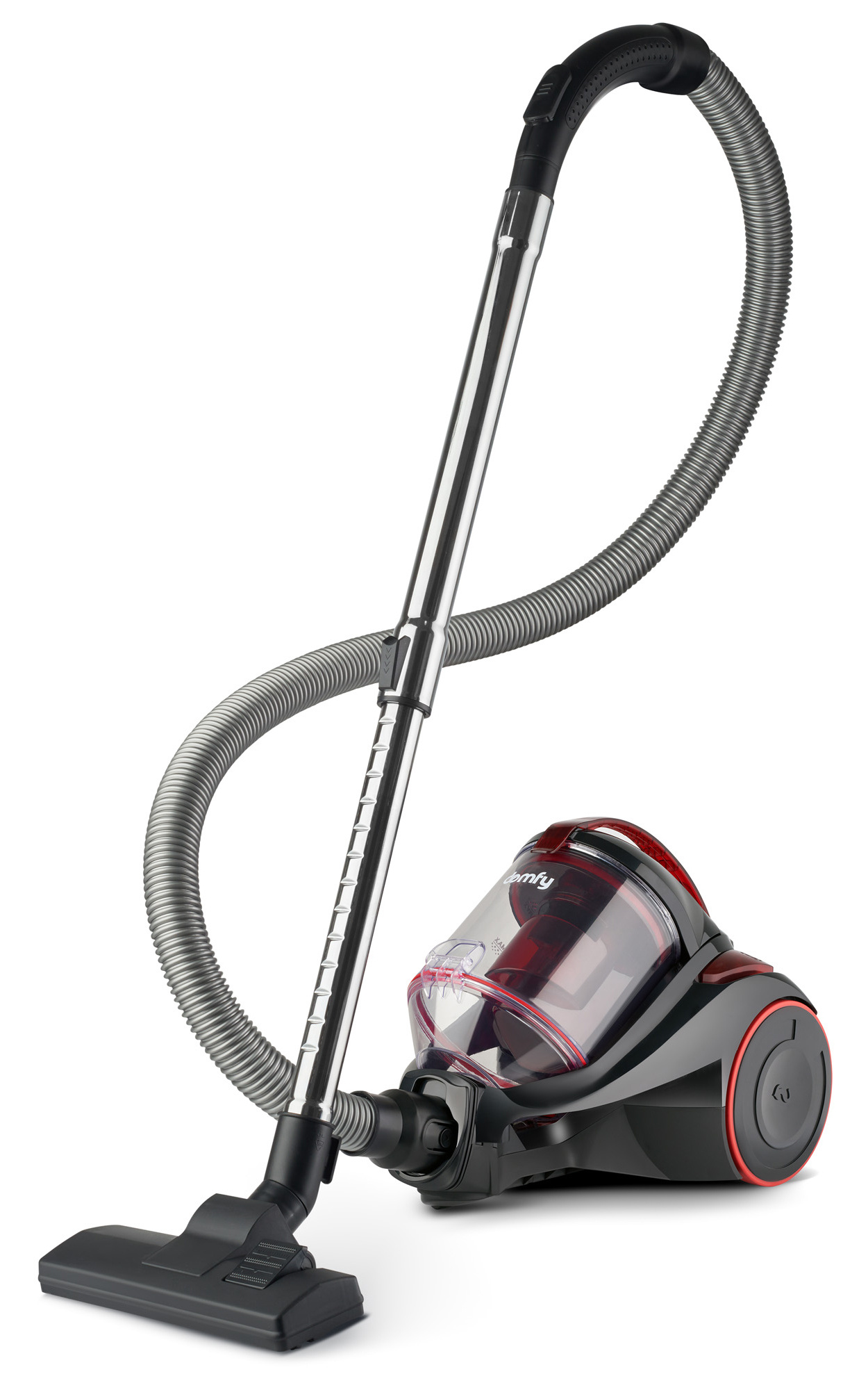 Пылесос "Domfy" DSC-VC704 черный/красный