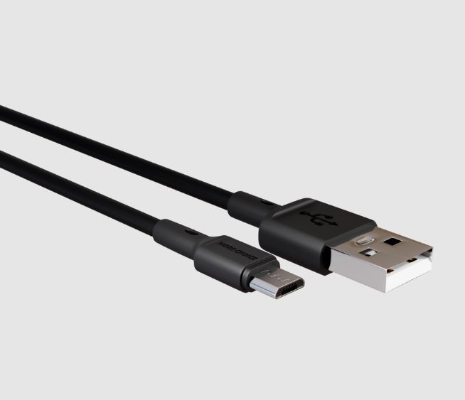 Кабель "MORE CHOICE" (4627151197302) K14m USB (m)-microUSB (m) 0.25 м - белый