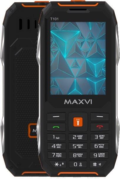 Телефон мобильный "Maxvi" T101 orange