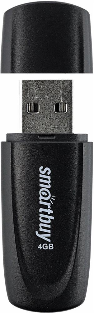 Флеш-диск "Smartbuy" (SB004GB2SCK) UFD 2.0 004GB Scout Black черный