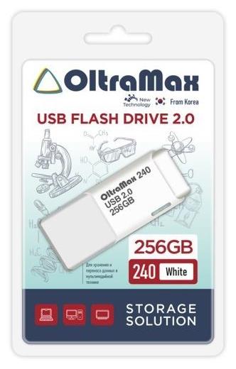 Флеш-диск "Oltramax" 256GB 240 White 2.0 [OM-256GB-240-White]