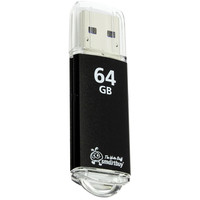 Флеш-диск "Smartbuy" (SB64GBVC-K3) 64GB V-CUT BLACK USB 3.0