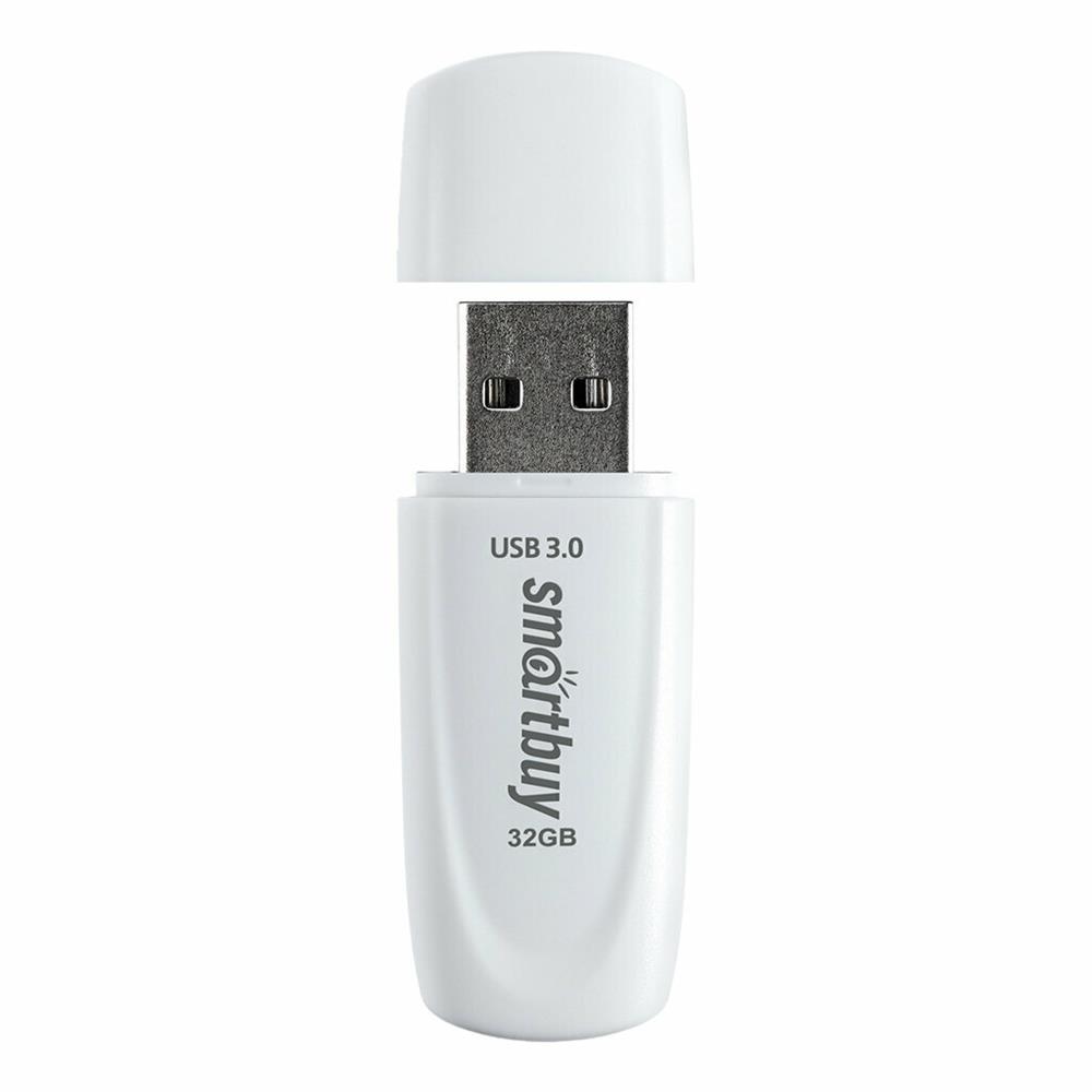 Флеш-диск "Smartbuy" (SB032GB3SCW) UFD 3.0/3.1 032GB Scout White