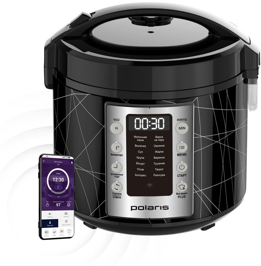 Мультиварка "Polaris" PMC5020 IQ черный