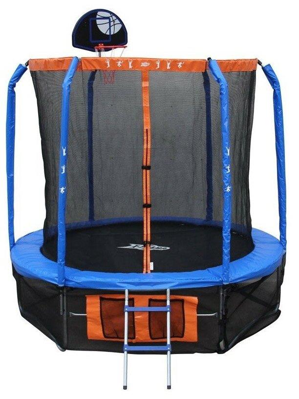 Батут "ЭКОС" BS-10FT-3 батут 10" с сеткoй и баскетбольным кольцом (010365)