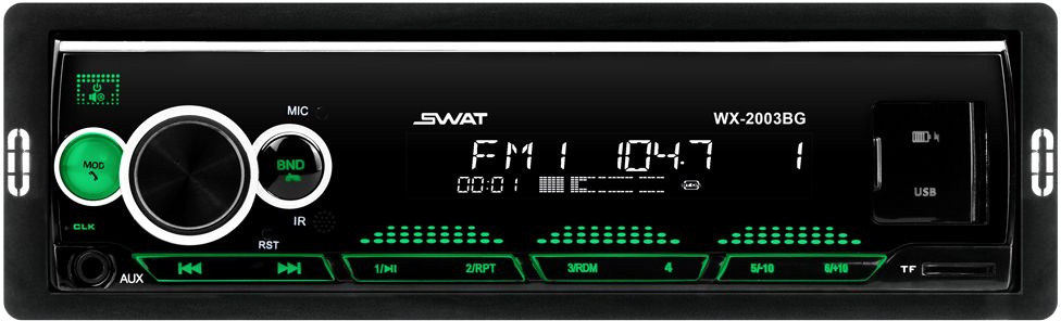 А/проигрыватель "Swat" WX-2003BG