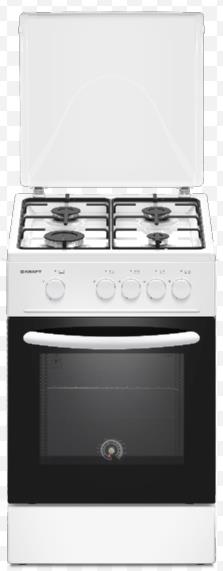 Газовая плита "Kraft" KF-FSK5301GW