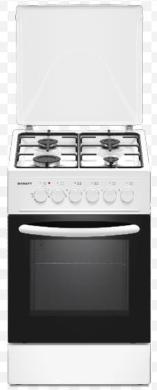 Газовая плита "Kraft" KF-FSK5302EW