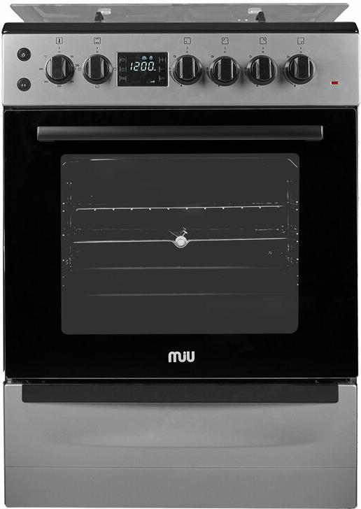 Комбинированная плита "MIU" 6031ЕRPDCH серая