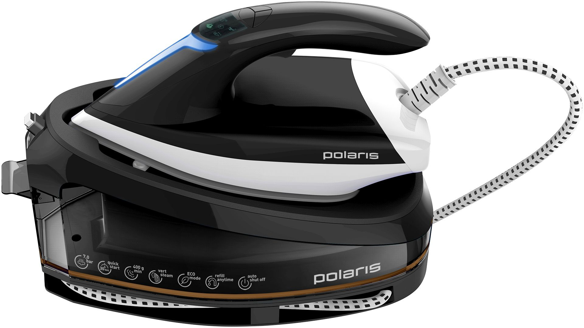 Парогенератор "Polaris" PSS7510K, белый/черный