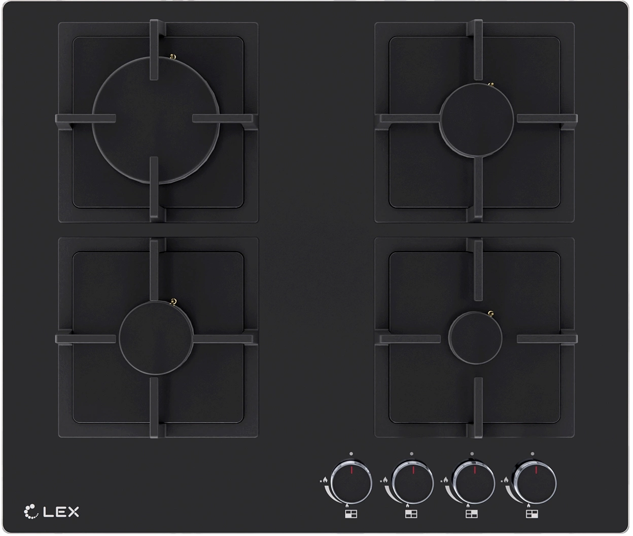 Встраиваемая поверхность "LEX" GVG644ABBL