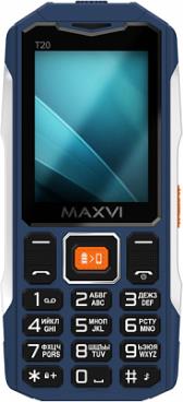 Телефон мобильный "Maxvi" T20 Blue