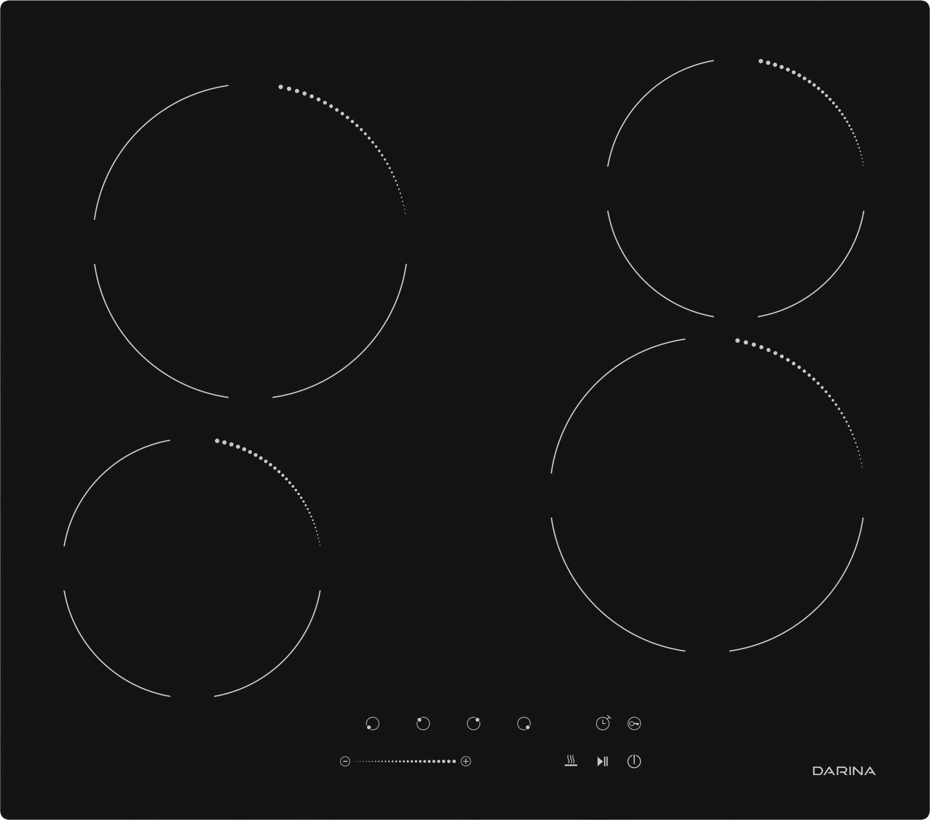 Встраиваемая поверхность "Darina" 6РЕ323B