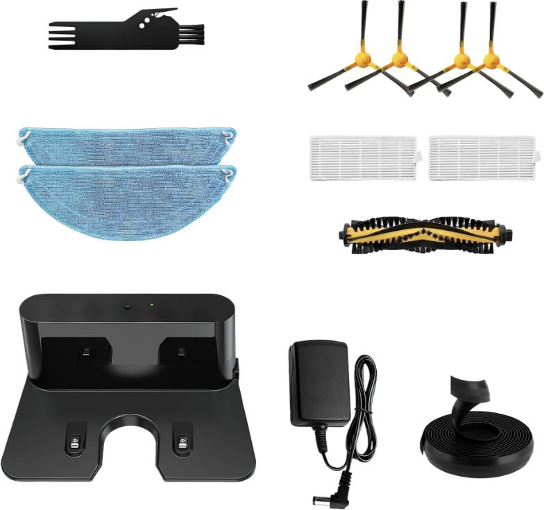 Робот-пылесос "BBK" BV3503 белый оникс