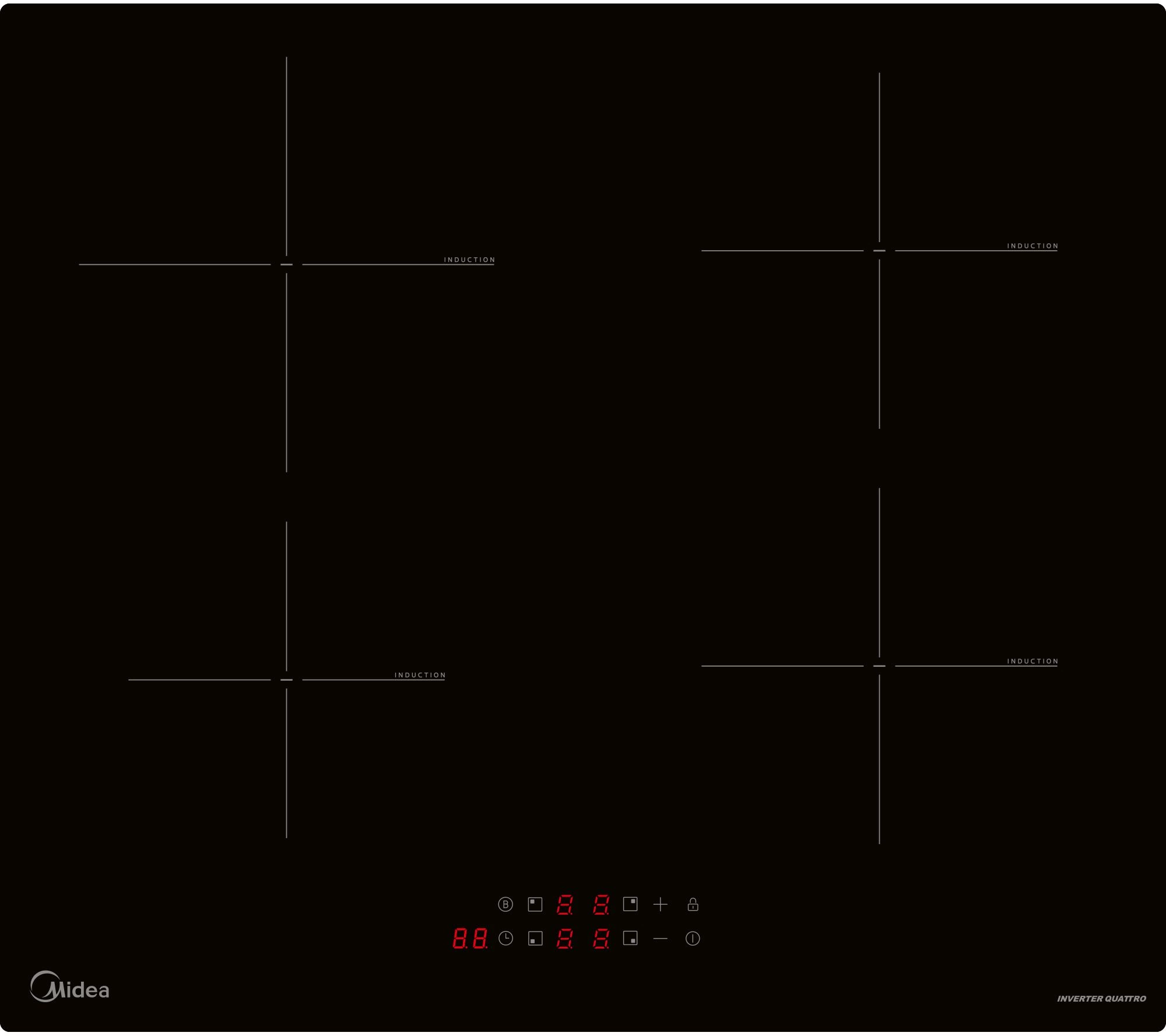 Встраиваемая поверхность "Midea" MIH64103