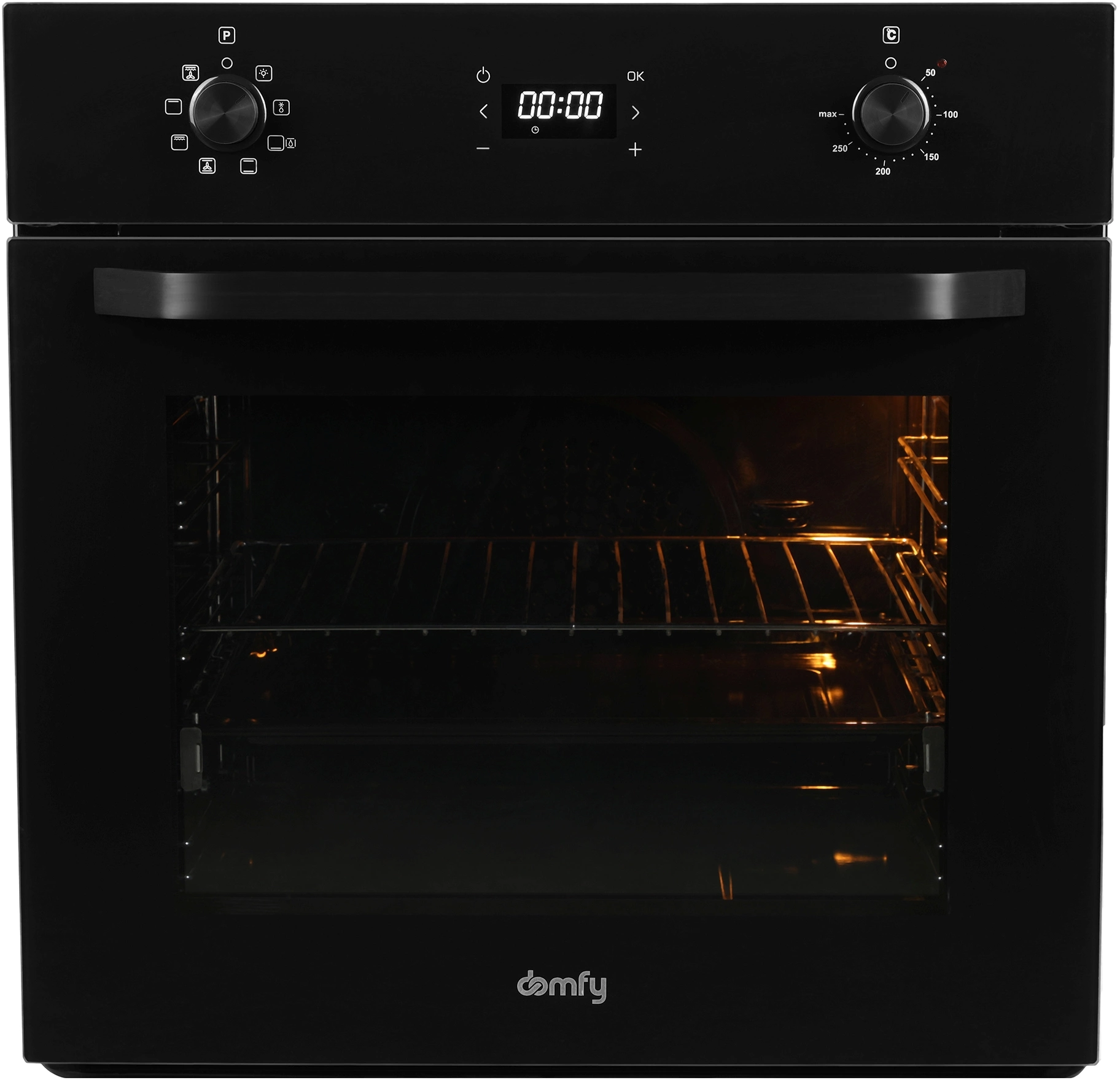 Встраиваемая духовка "Domfy" DM6642EOBG