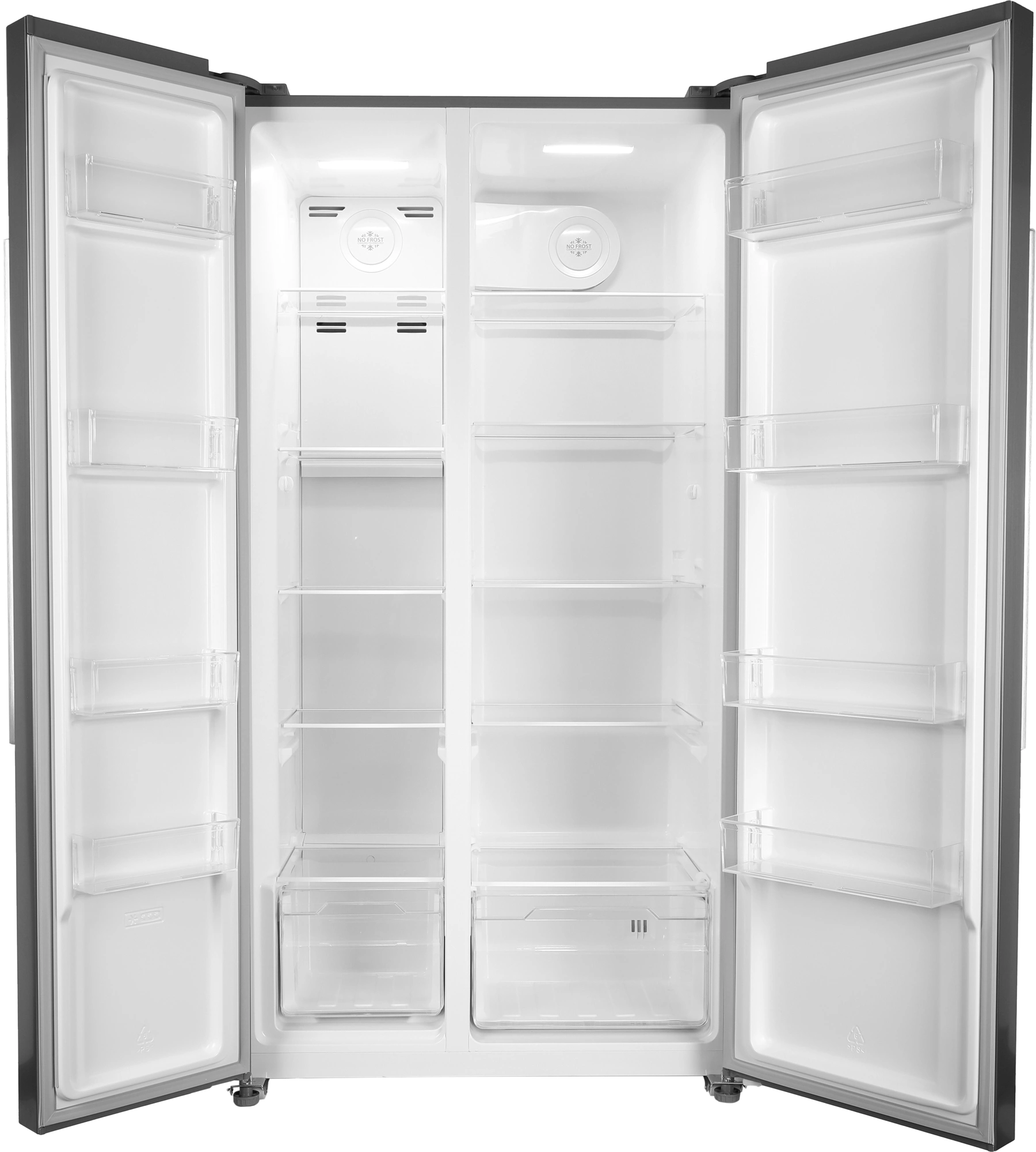 Холодильник "Hyundai" CS55023F нержавеющая сталь