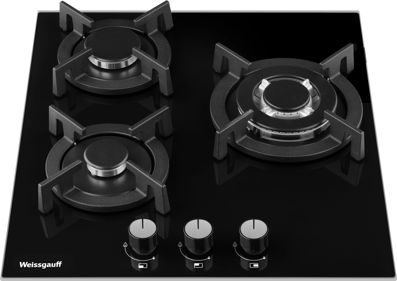 Встраиваемая поверхность "Weissgauff" HG430BGV