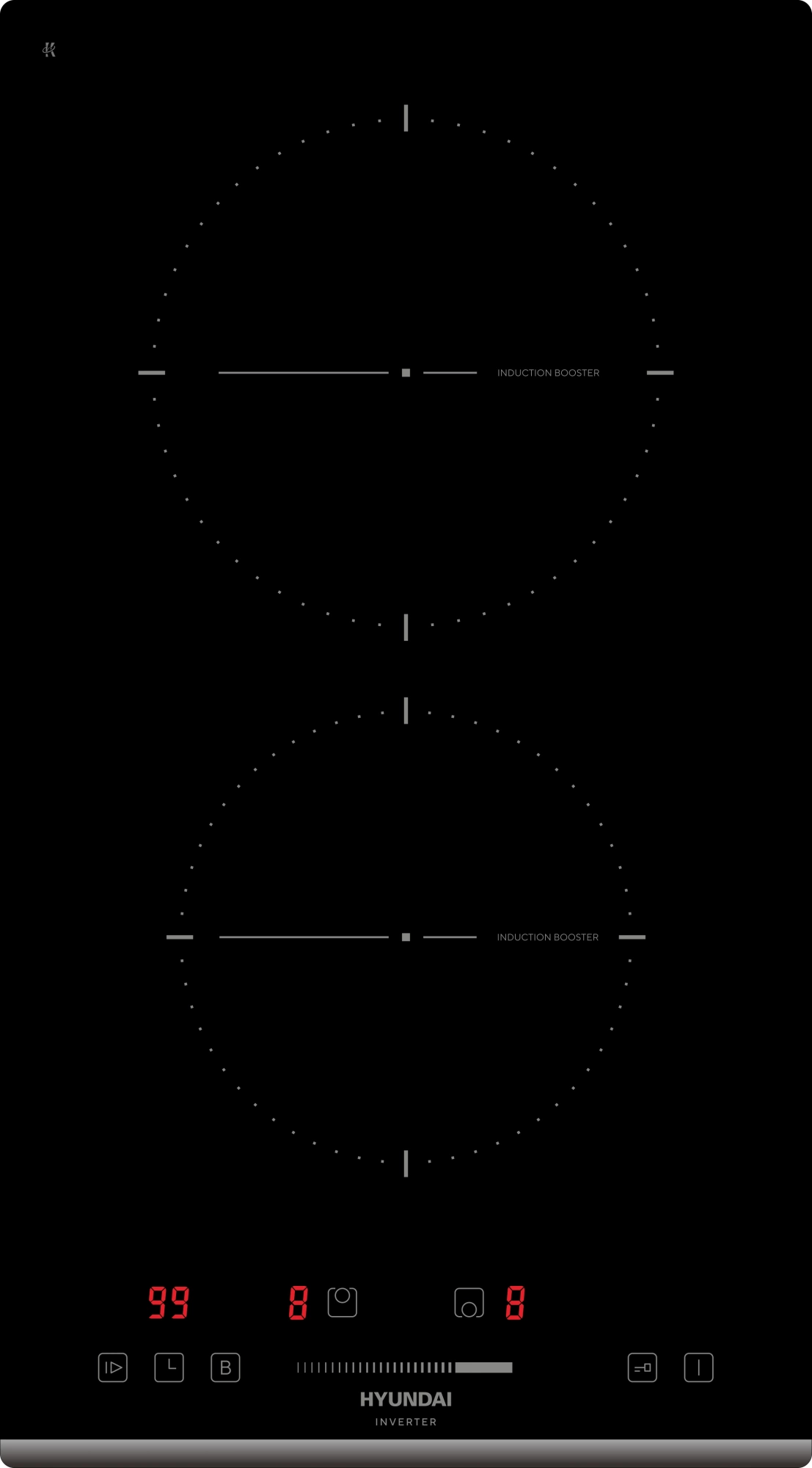Встраиваемая поверхность "Hyundai" HHI3751BG