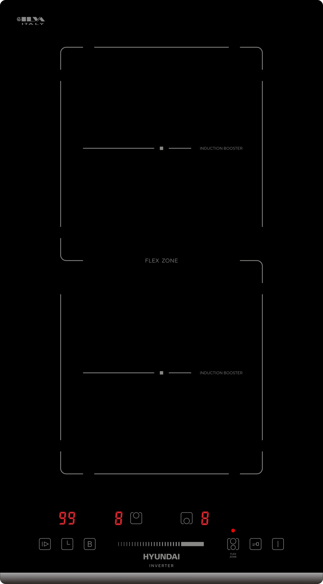 Встраиваемая поверхность "Hyundai" HHI3755BG