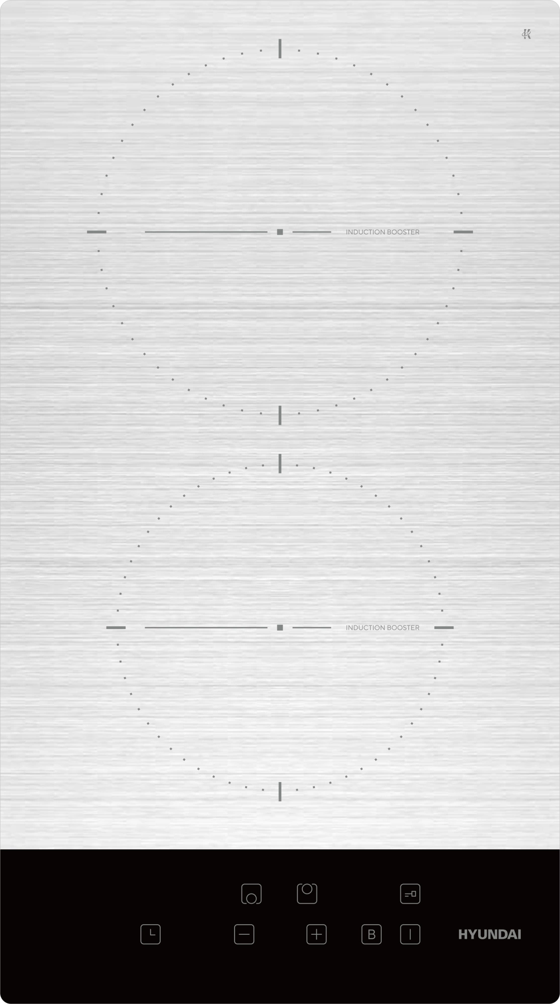 Встраиваемая поверхность "Hyundai" HHI3772GR