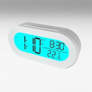 Часы-будильник "Ritmix" CAT-110 White